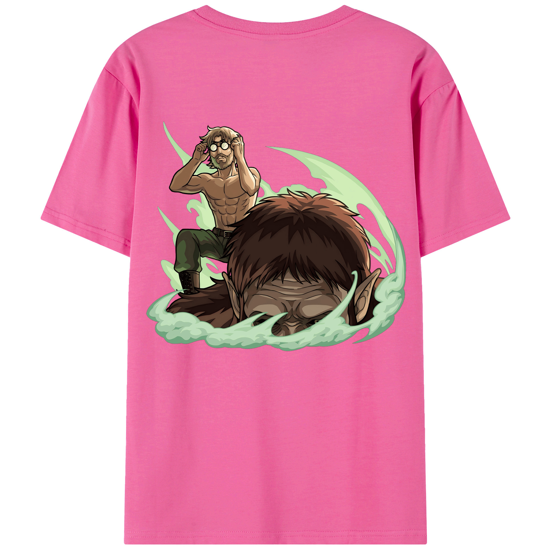 （画像用） 進撃の巨人 Attack on Titan レディース半袖Tシャツ(バックプリント)